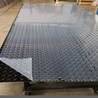 Lembaran Aluminium Berlapis Embossed Kulit Jeruk 3003 H112 0.4-1.5mm untuk Pelapisan Pipa Isolasi, Dekorasi HVAC