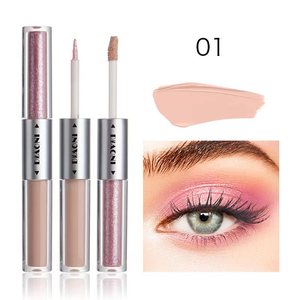 Stick 2-en-1 <span class=keywords><strong>Fard</strong></span> <span class=keywords><strong>à</strong></span> Paupières Crème Mat <span class=keywords><strong>Nacré</strong></span> et Stylo Contour Liquide Scintillant Haute Brillance, Maquillage Yeux Nude Lisse, Waterproof - Product Image 4
