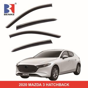Déflecteurs de vitres pour Mazda 3 Hatchback 2020 – Pare-pluie de porte, pare-soleil latéral, déflecteur de vent - Product Image 2
