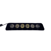 2023 más nuevo tablero de consola central de alta potencia parabrisas delantero Led estroboscópico advertencia luz intermitente de tablero de emergencia