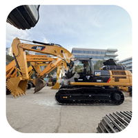 Excavatrice sur chenilles d'occasion CAT336D2L 35,6 tonnes pour projets d'infrastructure, exportateur de pelles d'occasion CAT336D CAT336 CAT336D2