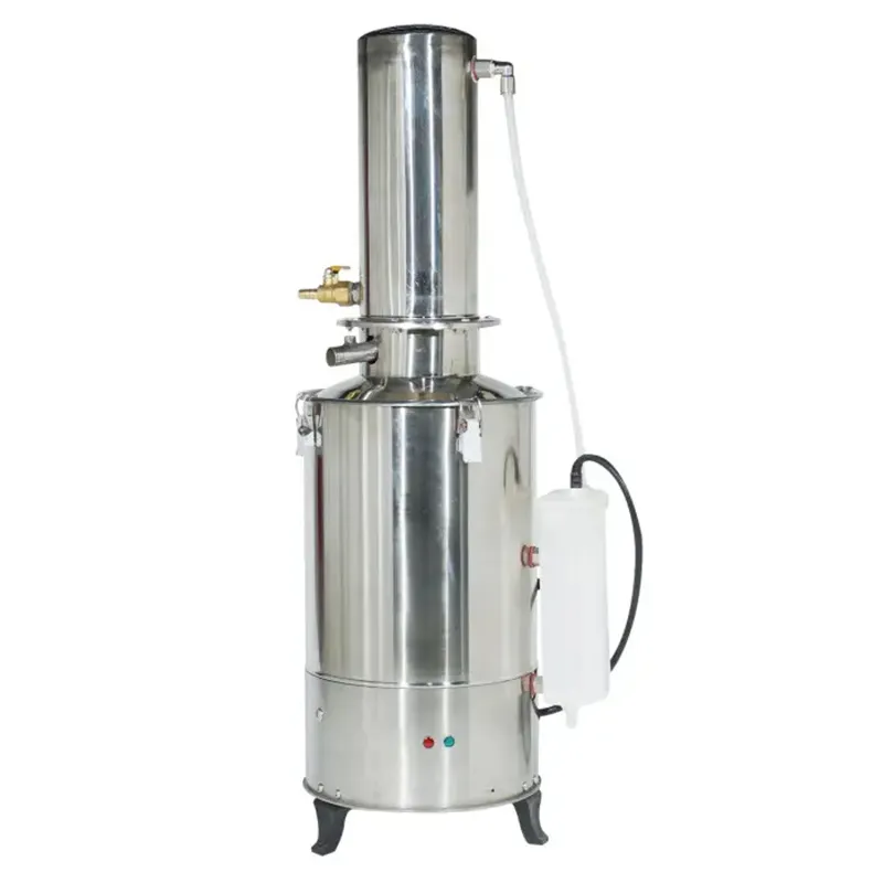 Machine de production d'eau distillée en acier inoxydable 5L/s destilador de agua distillateur d'eau industriel machine de laboratoire