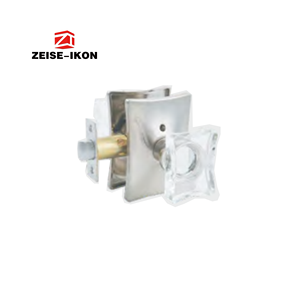 مقابض أبواب كريستالية مع قفل، مقابض أبواب كريستالية لغرف النوم والحمامات، طقم مقابض أبواب كريستالية زجاجية بتصميم عتيق - Product Image 5