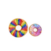 Nouveau jouet anti-stress et gadget de décompression en forme de donut souple, simulation alimentaire, à rebond lent, très populaire sur internet