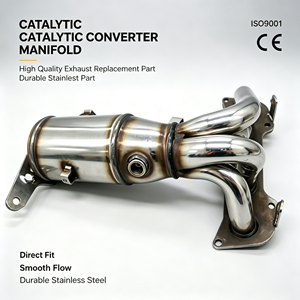 Convertidor Catalítico Compatible con Euro 5, 1016013382, para Geely Borui, Repuesto de Piezas de Automóvil, Ajuste Directo, Unidad Completa - Product Image 1