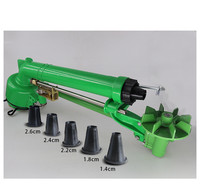 Système d'irrigation par aspersion de pistolet de pluie à longue portée pour jardin ferme et serre dépoussiérage pistolet d'arrosage