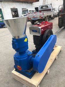 Nueva Máquina Peletizadora <span class=keywords><strong>de</strong></span> Matriz Plana para Aserrín Metálico/Cáscara <span class=keywords><strong>de</strong></span> Arroz/Paja/Tallo <span class=keywords><strong>de</strong></span> Cultivo/Estiércol Animal/Fertilizante, Capacidad <span class=keywords><strong>de</strong></span> 100 kg/h, Bajo Ruido - Product Image 4