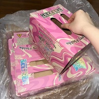 Caja de Papel para Empaque de Bebidas, Personalizable con su Diseño, Reutilizable, Ecológica, Paquete de 6 Unidades, para Venta Minorista de Refrescos y Agua con Gas