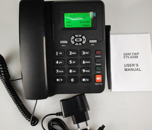 Điện Thoại Để Bàn Thẻ SIM Có Khe Cắm SIM Kép + ETS-6588 Chứng Nhận CE Điện Thoại Không Dây GSM Cố Định - Product Image 6