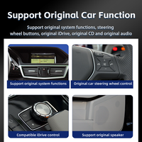 Reproductor Multimedia para Automóvil con Sistema Linux de 12.3 Pulgadas para Mercedes-Benz Clase E W212 NTG4.0/4.5/5.0, CarPlay Inalámbrico, Android Auto, Estéreo para Automóvil