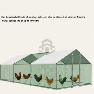 بسعر الجملة حظيرة مع مظلة ، حظيرة الدجاج سهلة التجميع 4 × <span class=keywords><strong>3</strong></span> × <span class=keywords><strong>2</strong></span> متر - Product Image 6