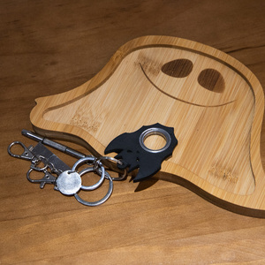 Porte-clés de Halloween lumineux et rotatif, jouet anti-stress et anti-anxiété, pour soulager l'ennui, cadeau idéal pour les fêtes - Product Image 5