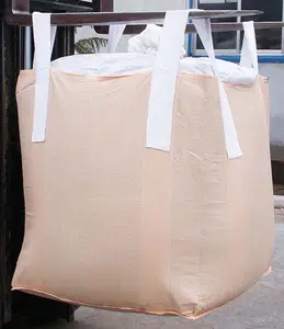 FIBC 1ton 대량 가방 가격 0.8ton 1500kg 포장 큰 가방 차원 폴리 프로필렌 펠렛 원료