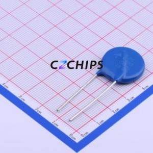 วาริสเตอร์ B72220S0381K101ผ่านชิ้นส่วนรู (THT),P = 10mm ตัวต้านทาน620V 1.025kV 505V 385V - Product Image 1