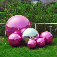 Gonflable Miroir Sphère violet Personnalisé Géant Gonflable Miroir Boule Géant Miroir Ballon Sphère club Fête De Mariage Décoration