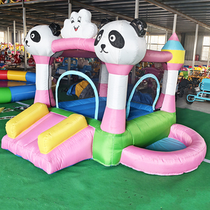<span class=keywords><strong>Château</strong></span> gonflable en PVC blanc avec toboggan pour les fêtes en plein air, les mariages, les locations de châteaux gonflables - Product Image 4