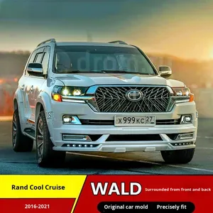 Mới Cho Lc200 Với Wald Rộng Cơ Thể Kit Phía Trước Và Phía Sau Sửa Đổi <span class=keywords><strong>Bumper</strong></span> Lắp Ráp Với Đèn ABS Nhựa - Product Image 6