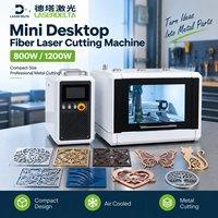 Mini machine de découpe laser à fibre CNC pour la fabrication de pièces métalliques de précision en acier inoxydable, aluminium et cuivre