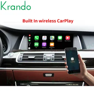 Krando Android 12.0 Navegação Do Carro Player Sistema Multimídia para BMW Série 5 GT F07 CarPlay Sem Fio WIFI 4G