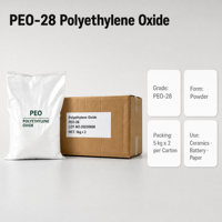 Poudre de PEO soluble dans l'eau à haut poids moléculaire, à dissolution rapide dans l'eau froide, pour l'industrie des détergents, fournie directement par l'usine