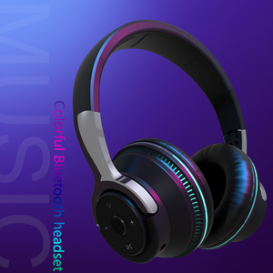 New Colorful Single Color Gaming <strong>Headset</strong> with ENC &amp; IPX4 Waterproof On-Ear Design for PS5 PC Xbox One DJ Sports &amp; <strong>Aviation</strong> Use - Product Image 2
