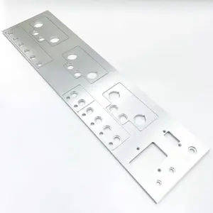 OEM Supplier Precision CNC Machined Brushed Surface Aluminum Parts