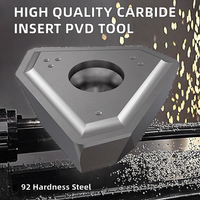 TPMX240512R-G IC908 Plaquettes de tournage CNC pour toupie, porte-outil de forme triangulaire avec support OEM, emballé