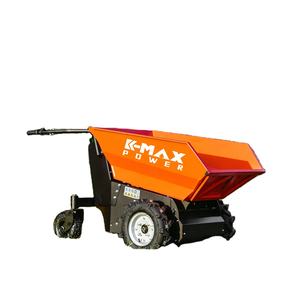 Mini-benne électrique 500 kg de charge utile, batterie 48 V, <span class=keywords><strong>brouette</strong></span> de jardin, chariot utilitaire pour le déplacement de matériaux sur chantier - Product Image 3