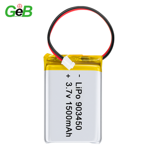 903450 3.7v <span class=keywords><strong>1500mah</strong></span> נטענת ליתיום פולימר נטענת ליתיום פולימר ליתיום תא עבור צעצועים - Product Image 1