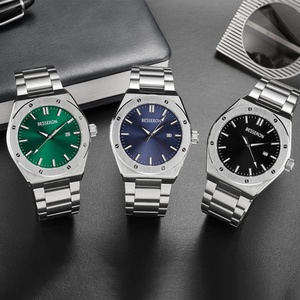 Fabricante de Relojes en China, Relojes Clásicos para Hombre, Esfera Redonda de 42 mm, Relojes de Cuarzo de Acero Inoxidable, Reloj de Pulsera para Negocios - Product Image 2