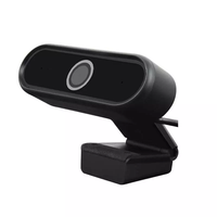 360 kamera Web Anti-peeping, kamera Web 4k Hd penuh fokus otomatis 1080 P 4k Hd Pc Usb dengan mikrofon