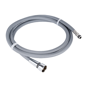 <span class=keywords><strong>Tuyau</strong></span> flexible tressé en nylon gris <span class=keywords><strong>pour</strong></span> robinet de cuisine, <span class=keywords><strong>tuyau</strong></span> de remplacement flexible, résistant aux fuites, durable - Product Image 3