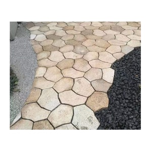 Blocchi di Pietra Naturale Levigata e Fiammata per <span class=keywords><strong>Pavimentazione</strong></span> Esterna di Giardini e Cortili, Ideali per Auto - Product Image 1