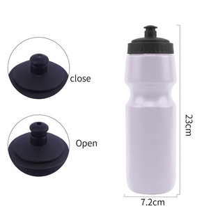 Borraccia Sportiva in Plastica Senza BPA 720ml, Bottiglia Squeeze per Bicicletta, Corsa, <span class=keywords><strong>Calcio</strong></span>, Logo Personalizzabile - Product Image 3
