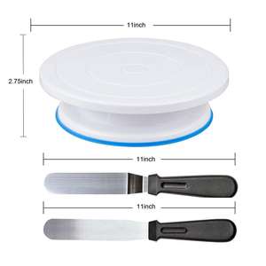 Ensemble de platines pour gâteaux, 206 pièces, pour décoration de pâtisserie, <span class=keywords><strong>Kit</strong></span> d'outils de <span class=keywords><strong>Fondant</strong></span>, pour pâtisserie - Product Image 2