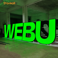 Letrero personalizado con letras en 3D, letrero de negocios, letrero Led para escaparate, canal para exteriores, tienda de letras, empresa de publicidad IP67