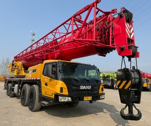 รถเครนเคลื่อนที่ปี 2022 รุ่น STC900T7 90 ตัน / รถเครนติดรถบรรทุก รุ่น STC1600T8 STC1000T7 STC800T6 SAC4500 เครื่องยนต์ Weichai 90 ตัน ขาย - Product Image 3