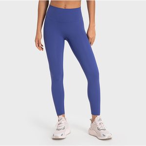 Pantaloni da ginnastica pantaloni da Yoga a vita alta <span class=keywords><strong>Leggins</strong></span> Fitness per donne Slim LOGO personalizzato - Product Image 6