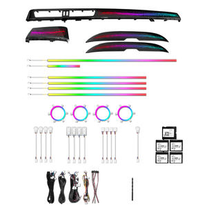 Iluminación Ambiental LED para el Interior del Automóvil, 64 Colores, para Hongqi H5 2023-2025, Accesorios Decorativos - Product Image 1