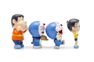 Coffret Cadeau Promotionnel de 10 Figurines d'Action Doraemon, Modèles PVC <span class=keywords><strong>Manga</strong></span> Anime Dessin Animé, Jouets en Gros, Poupées Jouets Mystérieuses B - Product Image 4