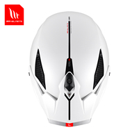 Casco Moto Street Fighter Retrò Vintage per Moto, Ciclomotore, ATV, Cruiser, Scooter con Certificazione DOT ECE CCC Nuovo in ABS