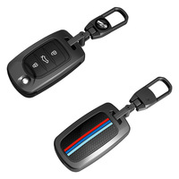 Étui de clé de luxe en alliage de zinc Baojun OLIVER pour voitures compatibles 510/730/310W/200E100/560/530/630, coque de protection intégrale avec boucle