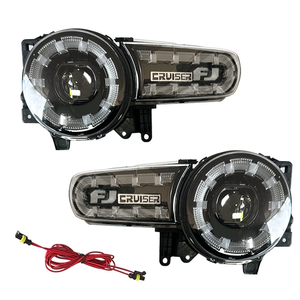פנס ראשי LED חדש 12V ו-DRL 10000 לומן 5000K Plug&Play שדרוג דינמי עבור FJ Cruiser 2007-2020 - Product Image 1