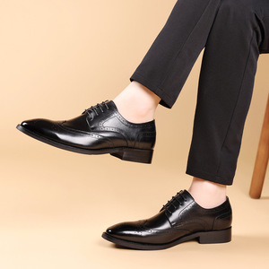 Zapatos planos de cuero de alta calidad, recién lanzados y más vendidos, para vestir formalmente, para bodas, negocios, uso casual, oficina. - Product Image 4