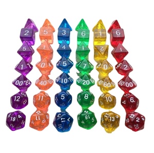 Acrylic xúc xắc tùy chỉnh khắc logo xúc xắc cho các trò chơi - Product Image 5