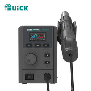 QUICK 2008 Pro 110V/220V 750W Estación <span class=keywords><strong>de</strong></span> soldadura <span class=keywords><strong>de</strong></span> aire caliente Pantalla digital LED <span class=keywords><strong>Pistola</strong></span> <span class=keywords><strong>de</strong></span> <span class=keywords><strong>calor</strong></span> <span class=keywords><strong>de</strong></span> aire caliente <span class=keywords><strong>de</strong></span> viento suave Herramienta <span class=keywords><strong>de</strong></span> estación <span class=keywords><strong>de</strong></span> retrabajo SMD - Product Image 3
