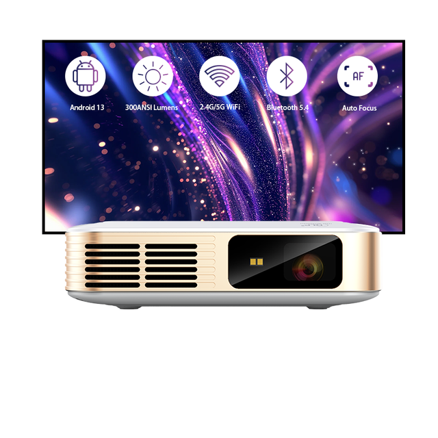 S-230 Mini Projector Native 1080P Full HD 4K Digital DLP 2G RAM for Magcubic Android for Home Theater & Travel