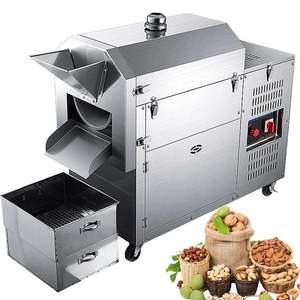 Tostadora Comercial Eléctrica de Semillas de Girasol, Café, Avellanas, Maíz y Frutos Secos, Máquina Tostadora de Castañas de Acero Inoxidable con Opción a Gas - Product Image 2