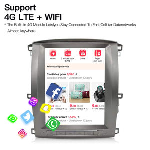 Reproductor de Radio para Auto STWEI para Lexus LX470 y Toyota Land Cruiser LC100 2006-2011, GPS, Navegador, Video, Multimedia, Android 13, Auto Carplay - Product Image 6