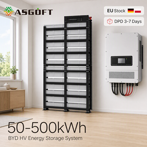 Powergo Bess 100kWh 150kWH 200kwh 300kWh แบตเตอรี่อุตสาหกรรมและเชิงพาณิชย์ ระบบกักเก็บพลังงาน ESS 215KWH แบตเตอรี่ LiFePO4 - Product Image 1